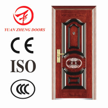 Nouveau design Steel Security Room Entry Door Porte métallique